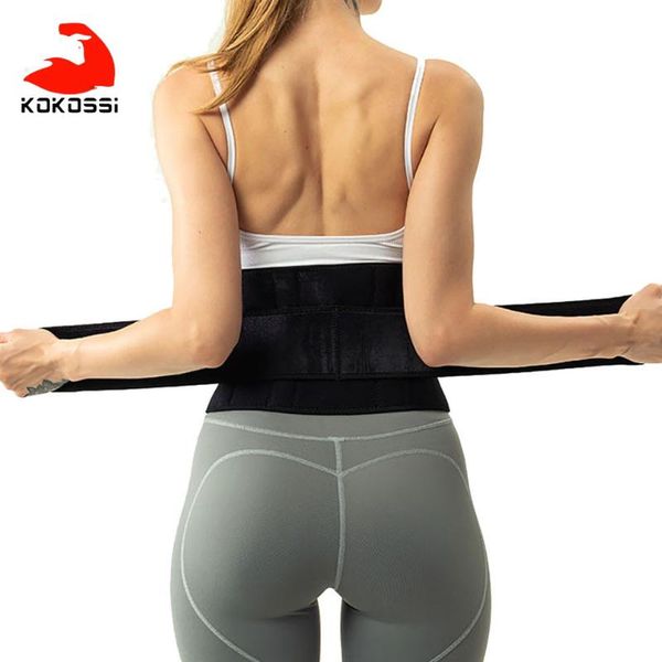 waist support kokossi adjustable elastic compression belt weightlifting fitness exercise breathable skin-friendly lumbar supporter, Black;gray
waist support kokossi adjustable elastic compression belt weightlifting fitness exercise breathable skin-friendly lumbar supporter, Black;gray