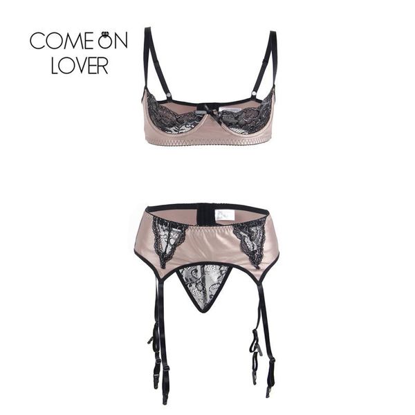 bras sets comeonlover lingerie garter set plus size 5xl satin underwear women with belt underwire langerie re80319, Red;black
bras sets comeonlover lingerie garter set plus size 5xl satin underwear women with belt underwire langerie re80319, Red;black