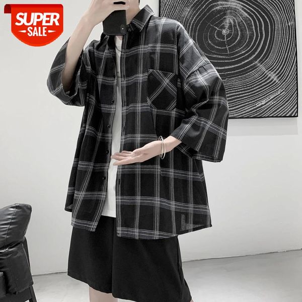 2020 summer men's shorts sleeve plaid printing hawaiian shirt sunscreen social camisa masculina streetwear mens fashion shirts #8c5u, White;black
2020 summer men's shorts sleeve plaid printing hawaiian shirt sunscreen social camisa masculina streetwear mens fashion shirts #8c5u, White;black