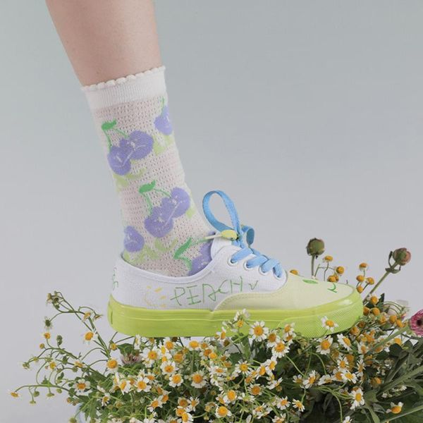 socks summer medium tube girls lolita cherry stripe cotton ultra-thin cute breathable sweet baby harajuku vacation gift, Pink;yellow
socks summer medium tube girls lolita cherry stripe cotton ultra-thin cute breathable sweet baby harajuku vacation gift, Pink;yellow