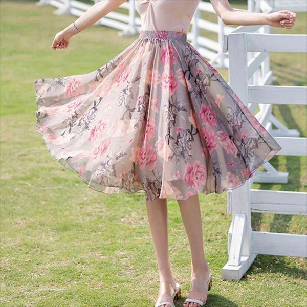 half long elastic high waist womens skirts print elegant beach holiday floral big swing streetwear bohemia, Black
half long elastic high waist womens skirts print elegant beach holiday floral big swing streetwear bohemia, Black