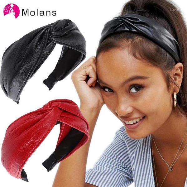 molans pu knotted headbands solid knot decor faux leather hairbands for women hair accessories wide fashion headbands1
molans pu knotted headbands solid knot decor faux leather hairbands for women hair accessories wide fashion headbands1