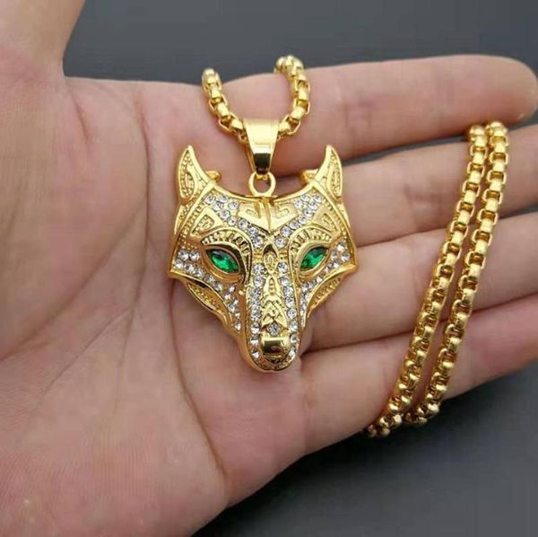 pendant necklaces gold color men hip hop wolf head pendants stainless steel male vintage viking necklace hiphop jewelry gifts, Silver
pendant necklaces gold color men hip hop wolf head pendants stainless steel male vintage viking necklace hiphop jewelry gifts, Silver