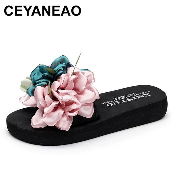 slippers ceyaneao women stockings hold slides ladies slipper bohemia sandals summer beach platform shoes colorful flowers thongs, Black
slippers ceyaneao women stockings hold slides ladies slipper bohemia sandals summer beach platform shoes colorful flowers thongs, Black