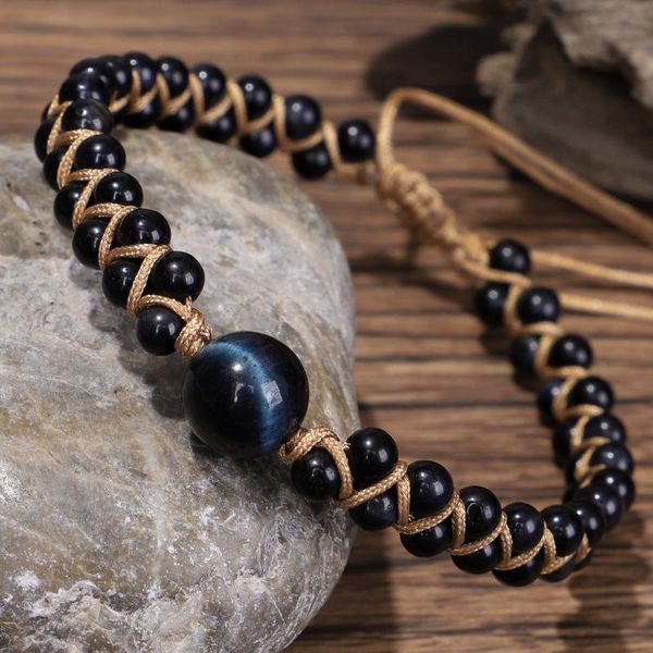 double black tiger eye stone charm bead bracelet tibetan rope handmade adjustable bangle&bracelet for women men jewelry bracelets, Golden;silver
double black tiger eye stone charm bead bracelet tibetan rope handmade adjustable bangle&bracelet for women men jewelry bracelets, Golden;silver