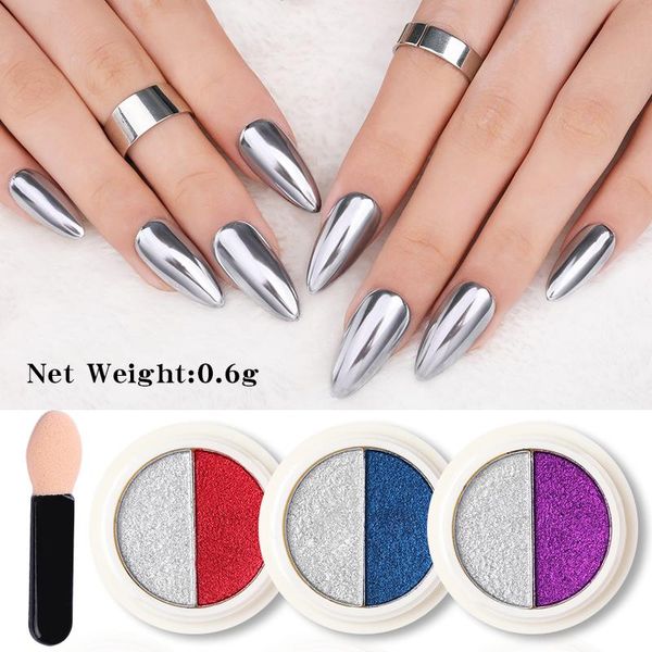 nail glitter 1 box mirror powder double color solid metallic shining art chrome pigment dust diy decoration, Silver;gold
nail glitter 1 box mirror powder double color solid metallic shining art chrome pigment dust diy decoration, Silver;gold