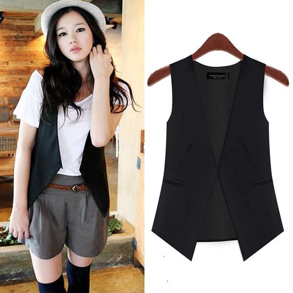 women's jackets jackets spring autumn plus size fashion women suit waistcoat ol work office casual vest sleeveless slim lady vests s-3x, Black;brown
women's jackets jackets spring autumn plus size fashion women suit waistcoat ol work office casual vest sleeveless slim lady vests s-3x, Black;brown