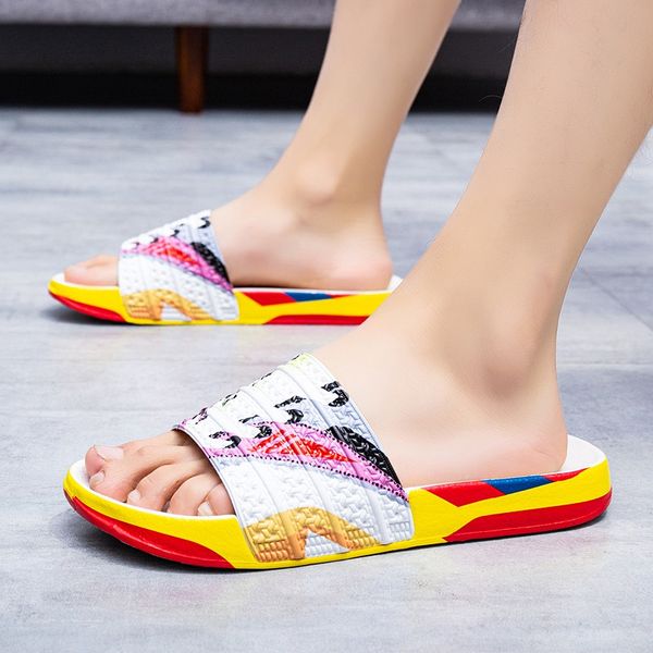 colorful printing men fashion slippers non slip comfortable beach shoes men slides casual slippers for man zapatillas de casa, Black
colorful printing men fashion slippers non slip comfortable beach shoes men slides casual slippers for man zapatillas de casa, Black