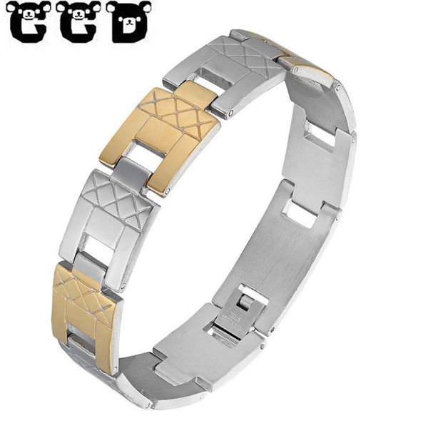 charm bracelets 2021 men's jewelry 15mm width hand stitching style bracelet fashion silver stainless steel bangle lettering gift pulser, Golden;silver
charm bracelets 2021 men's jewelry 15mm width hand stitching style bracelet fashion silver stainless steel bangle lettering gift pulser, Golden;silver