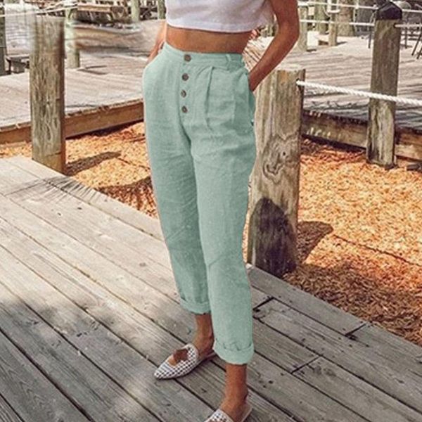 women's pants & capris summer casual cotton linen solid trouser female retro harajuku pocket straight long 2021 women streetwear button, Black;white
women's pants & capris summer casual cotton linen solid trouser female retro harajuku pocket straight long 2021 women streetwear button, Black;white
