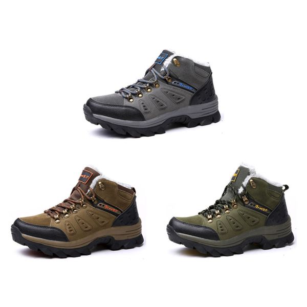 2021winter plush snow boots cold resistant and warm high outdoor thickened walking shoes thick soled antiskid men's shoe eu38-eu47, Black
2021winter plush snow boots cold resistant and warm high outdoor thickened walking shoes thick soled antiskid men's shoe eu38-eu47, Black