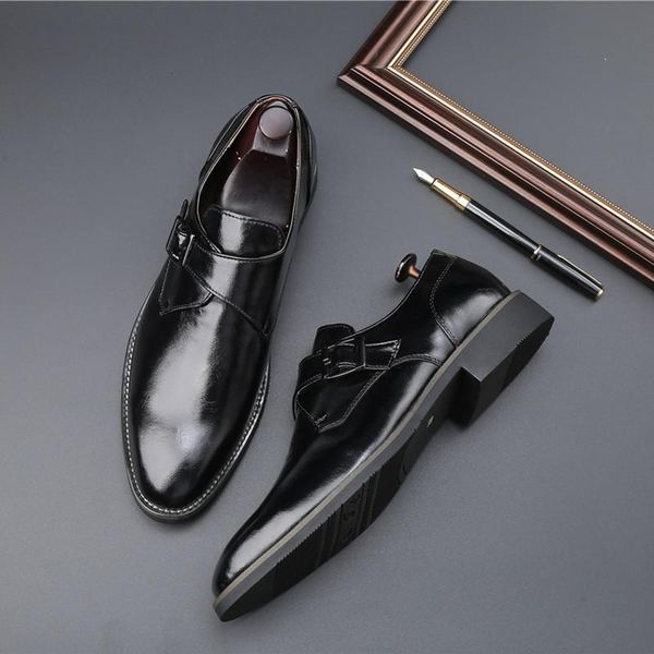 dress shoes casual vintage men leather buckle british business formal loafers wedge big size black wedding oxfords pointed toe
dress shoes casual vintage men leather buckle british business formal loafers wedge big size black wedding oxfords pointed toe
