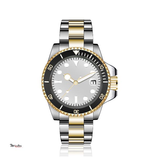 luxury watch 40mm 116600 gold silver stainless steel ceramic ring date asian 2813 automatic movement waterproof men's watch montre sapp, Slivery;brown
luxury watch 40mm 116600 gold silver stainless steel ceramic ring date asian 2813 automatic movement waterproof men's watch montre sapp, Slivery;brown