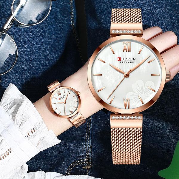 wristwatches curren 9067 women watches fashion elegant ladies dress bracelet luxury watch full steel waterproof female clock relogio feminin, Slivery;brown
wristwatches curren 9067 women watches fashion elegant ladies dress bracelet luxury watch full steel waterproof female clock relogio feminin, Slivery;brown