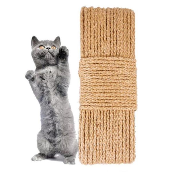 cat toys 10/30/50m 4mm pet climbing rope plush grinding claw sisal string furniture bed tree scratcher house kitten toy
cat toys 10/30/50m 4mm pet climbing rope plush grinding claw sisal string furniture bed tree scratcher house kitten toy