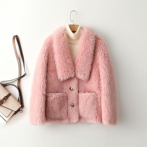 women's fur & faux fashion 100% genuine wool coat vintage female jacket autumn winter jackets for women ropa de mujer zjt1620 h8bi, Black
women's fur & faux fashion 100% genuine wool coat vintage female jacket autumn winter jackets for women ropa de mujer zjt1620 h8bi, Black