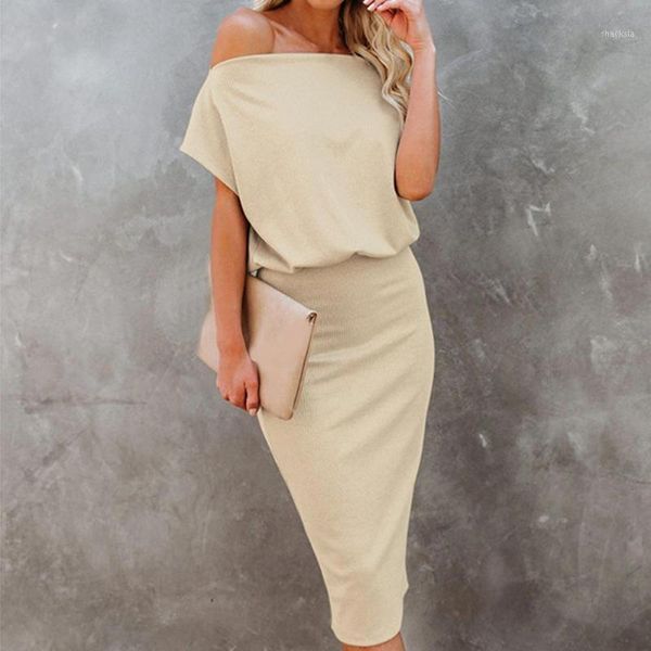 casual dresses knitted fabric office ladies bodycon dress solid color off shoulder women slash neck patchwork midi vestidos, Black;gray
casual dresses knitted fabric office ladies bodycon dress solid color off shoulder women slash neck patchwork midi vestidos, Black;gray