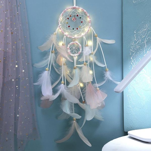 decorative objects & figurines handmade creative led lamp dream catcher feathers engine night light car wall hanging room home decor romanti
decorative objects & figurines handmade creative led lamp dream catcher feathers engine night light car wall hanging room home decor romanti