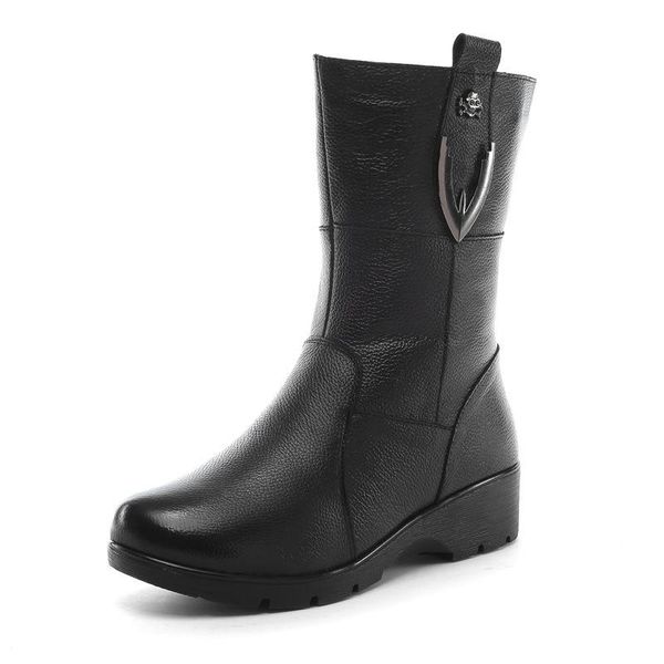 boots 2021 fashion thick plush snow women classic black genuine mid calf wedge winter warm
boots 2021 fashion thick plush snow women classic black genuine mid calf wedge winter warm