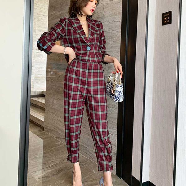 women's tracksuits ladies plaid shirt casual loose lapel button street, Gray
women's tracksuits ladies plaid shirt casual loose lapel button street, Gray