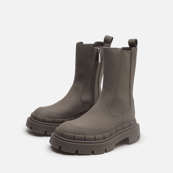 classic casual boots ra khaki green pipe side zipper martin black thick soled slim spring walking shoes
classic casual boots ra khaki green pipe side zipper martin black thick soled slim spring walking shoes