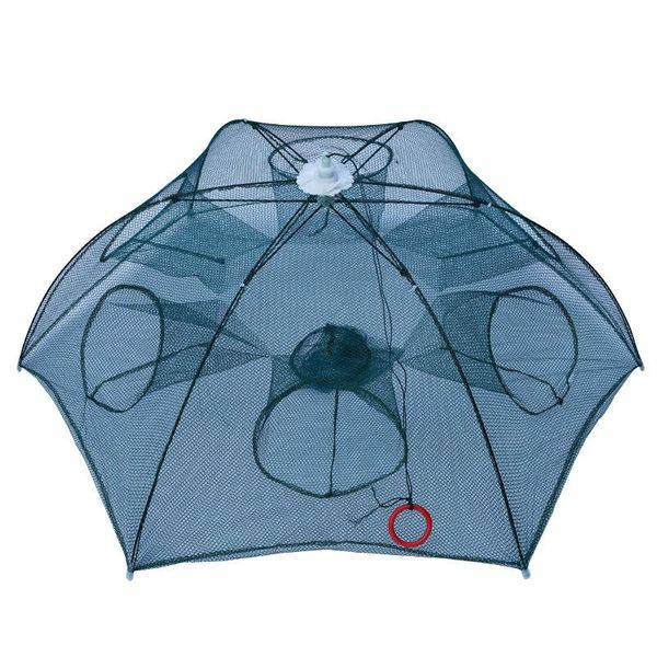 4-24 holes automatic network fishing net fish trap mesh shrimp cage nylon umbrella foldable crab cast nets accessories
4-24 holes automatic network fishing net fish trap mesh shrimp cage nylon umbrella foldable crab cast nets accessories