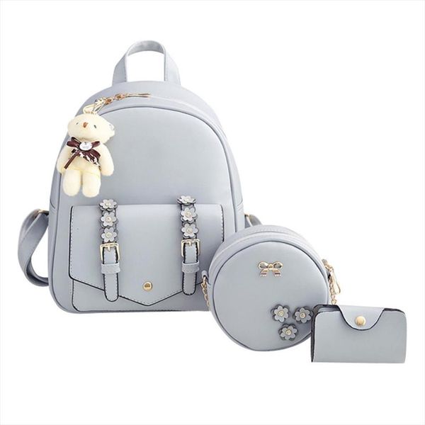 3pcs set backpack for women teenage pu leather messenger bag shoulder mochila feminina sac a dos
3pcs set backpack for women teenage pu leather messenger bag shoulder mochila feminina sac a dos