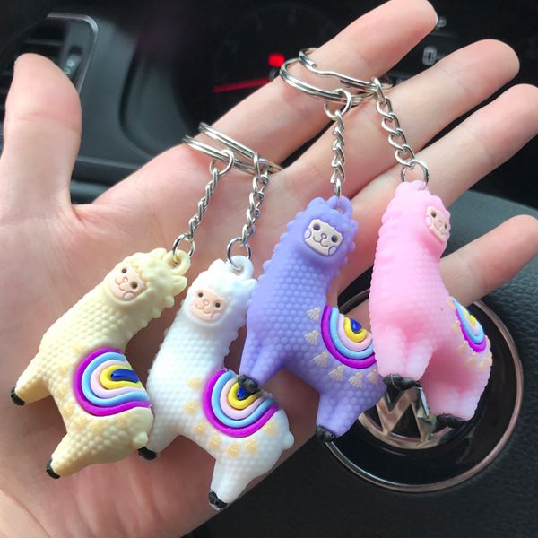 alpaca keychain cartoon epoxy threedimensional car key pendant student school bag pendant, Silver
alpaca keychain cartoon epoxy threedimensional car key pendant student school bag pendant, Silver