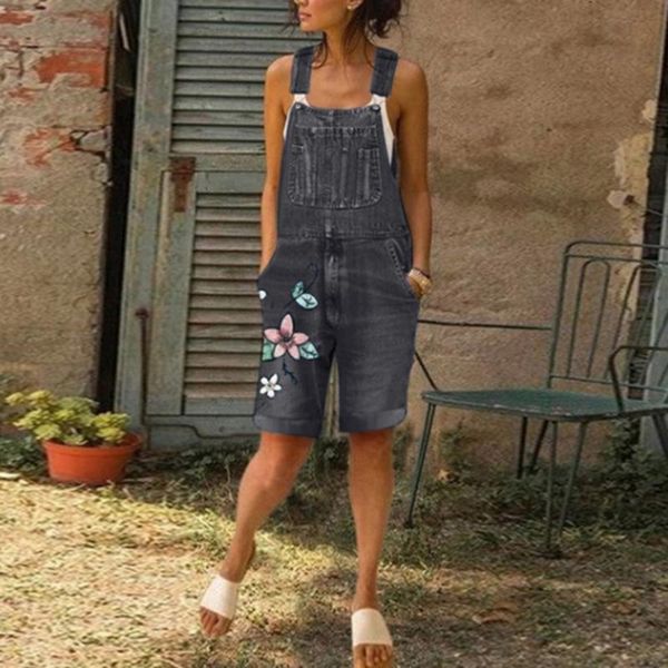 women's jeans 2021 women denim overalls fashion bib mid-length pants ladies summer casual female ap8, Blue
women's jeans 2021 women denim overalls fashion bib mid-length pants ladies summer casual female ap8, Blue
