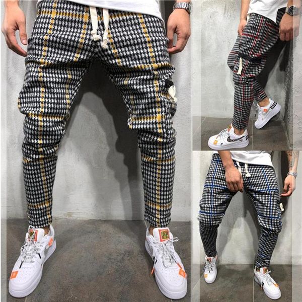 men's pants casual plaid ankle-length trousers hip hop jogger sweatpants japanese streetwear knit pants2021 man lace up overalls, Black
men's pants casual plaid ankle-length trousers hip hop jogger sweatpants japanese streetwear knit pants2021 man lace up overalls, Black