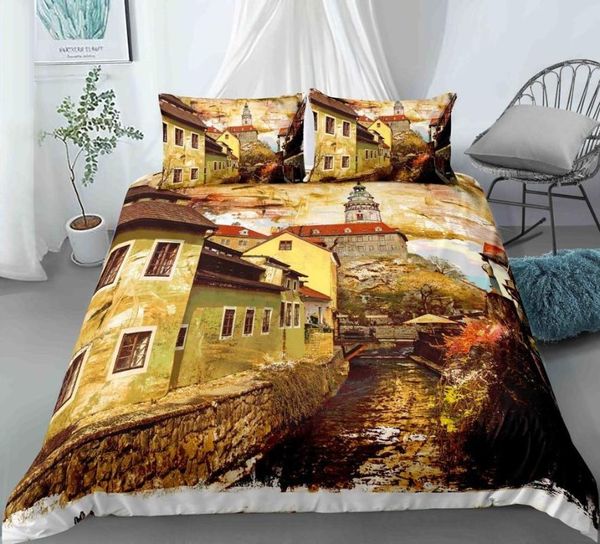 bedding sets oil painting landscape 2/3pcs duvet cover with pillowcase bed quilt covers home textile single king set
bedding sets oil painting landscape 2/3pcs duvet cover with pillowcase bed quilt covers home textile single king set