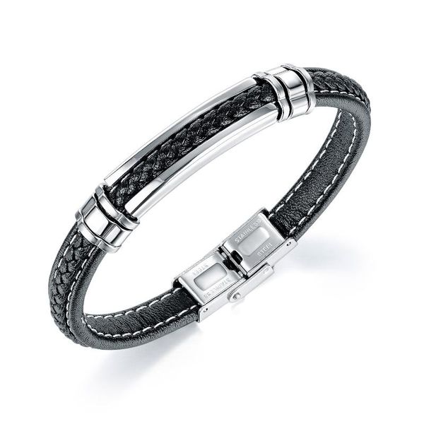 tennis cyue european men boy braided leather bracelet stainless steel charms button wristband fashion jewelry zylb0167, Golden;silver
tennis cyue european men boy braided leather bracelet stainless steel charms button wristband fashion jewelry zylb0167, Golden;silver