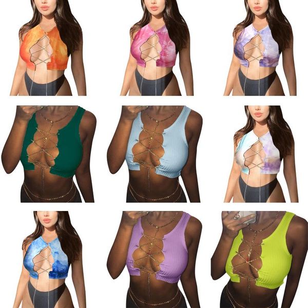 women's sleeveless vest summer ladies stitching high waist sling contrast color perspective irregular umbilical crop tanks & camis, White
women's sleeveless vest summer ladies stitching high waist sling contrast color perspective irregular umbilical crop tanks & camis, White