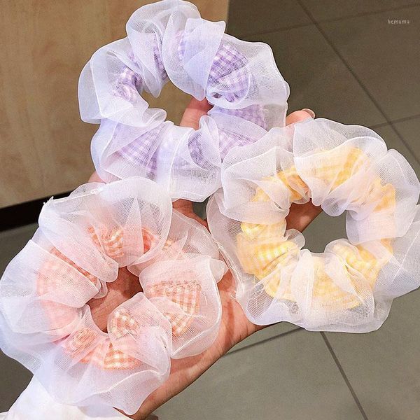 women girls cute double layer plaid chiffon elastic hair bands ponytail holder scrunchie headband fashion accessories1
women girls cute double layer plaid chiffon elastic hair bands ponytail holder scrunchie headband fashion accessories1