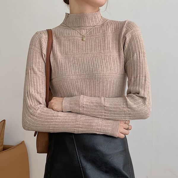 women's sweaters women casual slim stand-up collar sweater ladies winter fashion korean long sleeves solid sueter warm soft bottoming s, White;black
women's sweaters women casual slim stand-up collar sweater ladies winter fashion korean long sleeves solid sueter warm soft bottoming s, White;black
