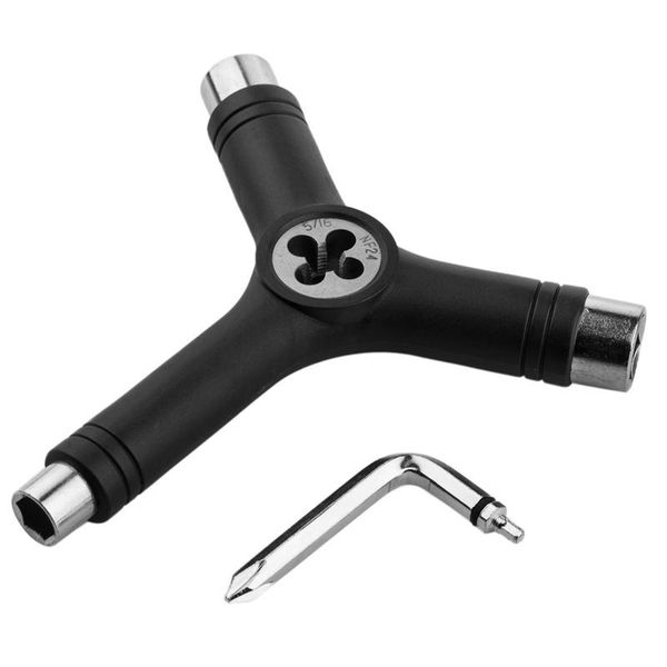 hand tools black 6 way y tool scooter/skateboard/longboard with key turner & axle threading
hand tools black 6 way y tool scooter/skateboard/longboard with key turner & axle threading