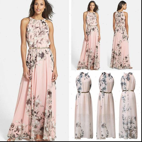 summer style fashion sleeveless chiffon women dress casual beach long floral party, Black;gray
summer style fashion sleeveless chiffon women dress casual beach long floral party, Black;gray
