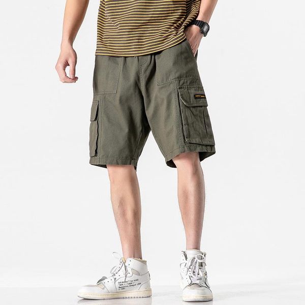 summer japanese plus size straight workwear shorts men's three-dimensional big pocket army green casual pants, White;black
summer japanese plus size straight workwear shorts men's three-dimensional big pocket army green casual pants, White;black