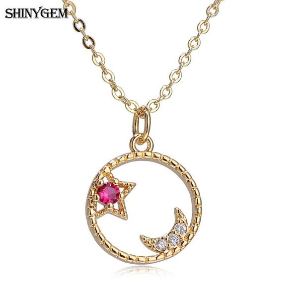 lovely fashion 15*17mm micro zircon inlaid pink/blue stars accompanied by moon necklace copper frame chain jewelry for women pendant necklac, Silver
lovely fashion 15*17mm micro zircon inlaid pink/blue stars accompanied by moon necklace copper frame chain jewelry for women pendant necklac, Silver
