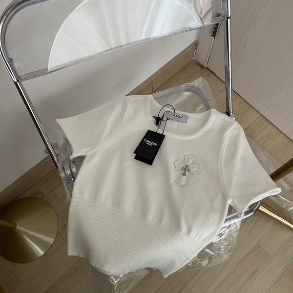 crosin good morning fan cross leather label bottomed shirt female xia slim thin versatile white short sleeve k brand v0xm, White;black
crosin good morning fan cross leather label bottomed shirt female xia slim thin versatile white short sleeve k brand v0xm, White;black