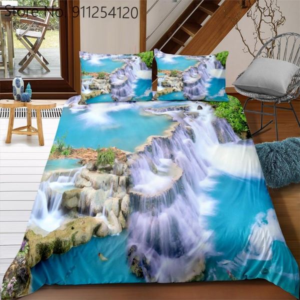 bedding sets waterfall 2/3 piece king double size girls bed green forest duvet cover 90g fabric quilt
bedding sets waterfall 2/3 piece king double size girls bed green forest duvet cover 90g fabric quilt