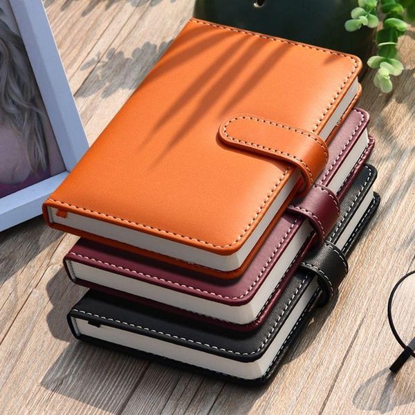 notepads a6 notebook with magnetic buckle small planners pu leather cover portable pocket thickened notebooks for students, Purple;pink
notepads a6 notebook with magnetic buckle small planners pu leather cover portable pocket thickened notebooks for students, Purple;pink