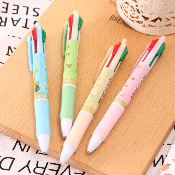 1pc four color ballpoint pen forest style ball student korean cute multi pens, Blue;orange
1pc four color ballpoint pen forest style ball student korean cute multi pens, Blue;orange