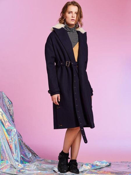 women's wool & blends autumn winter women long trench coats woolen fashion patchwork female overcoat casual dark blue lady sleeve jacke, Black
women's wool & blends autumn winter women long trench coats woolen fashion patchwork female overcoat casual dark blue lady sleeve jacke, Black