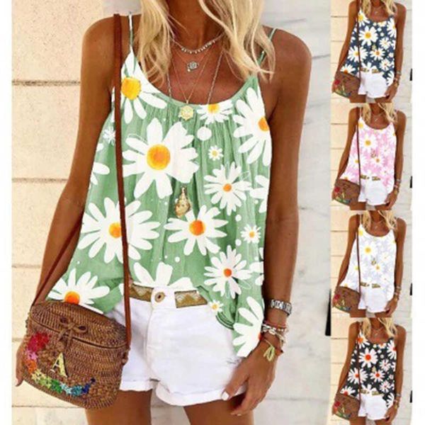women's tanks & camis summer slings neck printed plus size loose little fashion shirt trend s, White
women's tanks & camis summer slings neck printed plus size loose little fashion shirt trend s, White