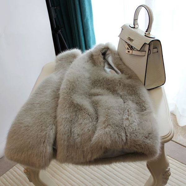 blends autumn winter women elegant grey vests sleeveless fake jackets v-neck warm faux fur waistcoat a297, Black
blends autumn winter women elegant grey vests sleeveless fake jackets v-neck warm faux fur waistcoat a297, Black