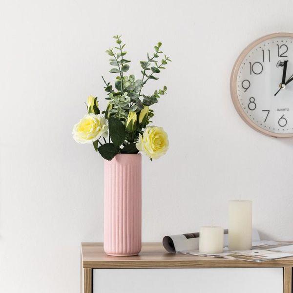 vases 1pc frosted ceramic craftwork cylindrical vase flower home decoration
vases 1pc frosted ceramic craftwork cylindrical vase flower home decoration