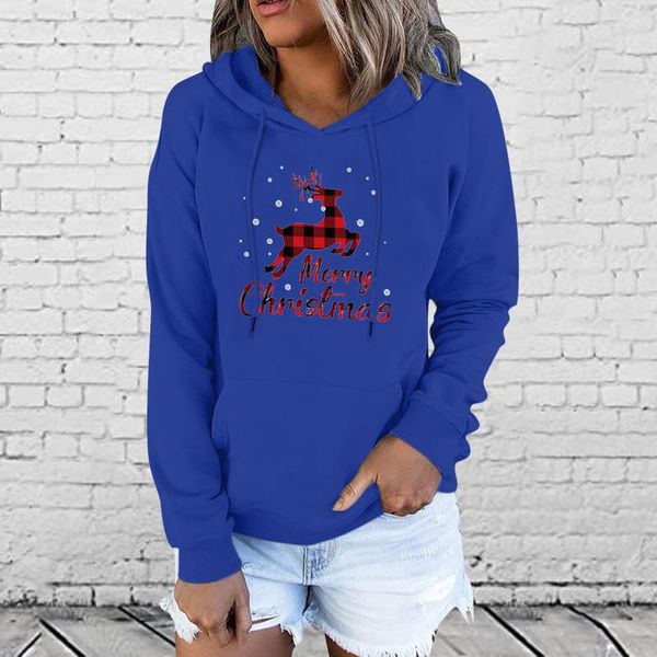 women's hoodies & sweatshirts christmas print drawstring women casual long sleeve streetwear sudaderas con capucha 40#, Black
women's hoodies & sweatshirts christmas print drawstring women casual long sleeve streetwear sudaderas con capucha 40#, Black