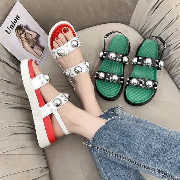 slippers sandals summer 4.5cm thick soles comfortable women's sandal outdoor casual open-toe beach trendy shoes, Black
slippers sandals summer 4.5cm thick soles comfortable women's sandal outdoor casual open-toe beach trendy shoes, Black