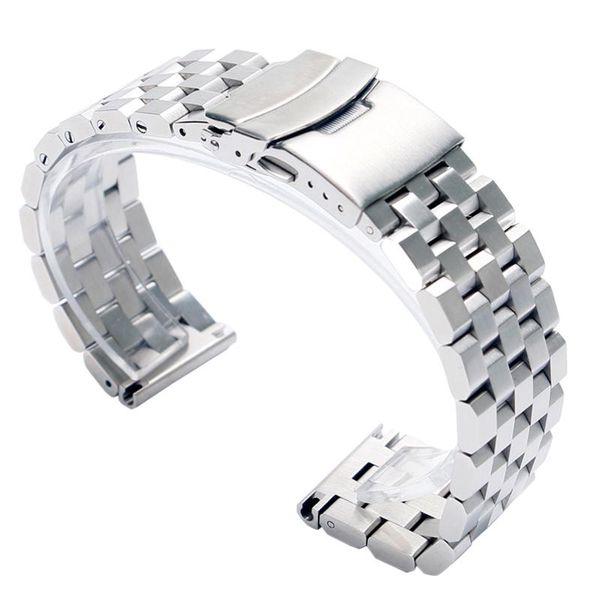 watch bands 20/22/24mm silver/black stainless steel solid link band strap folding clasp with safety men replacement corre, Black;brown
watch bands 20/22/24mm silver/black stainless steel solid link band strap folding clasp with safety men replacement corre, Black;brown
